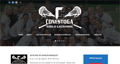 Desktop Screenshot of conestogagirlslacrosse.com