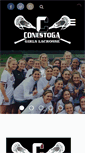 Mobile Screenshot of conestogagirlslacrosse.com